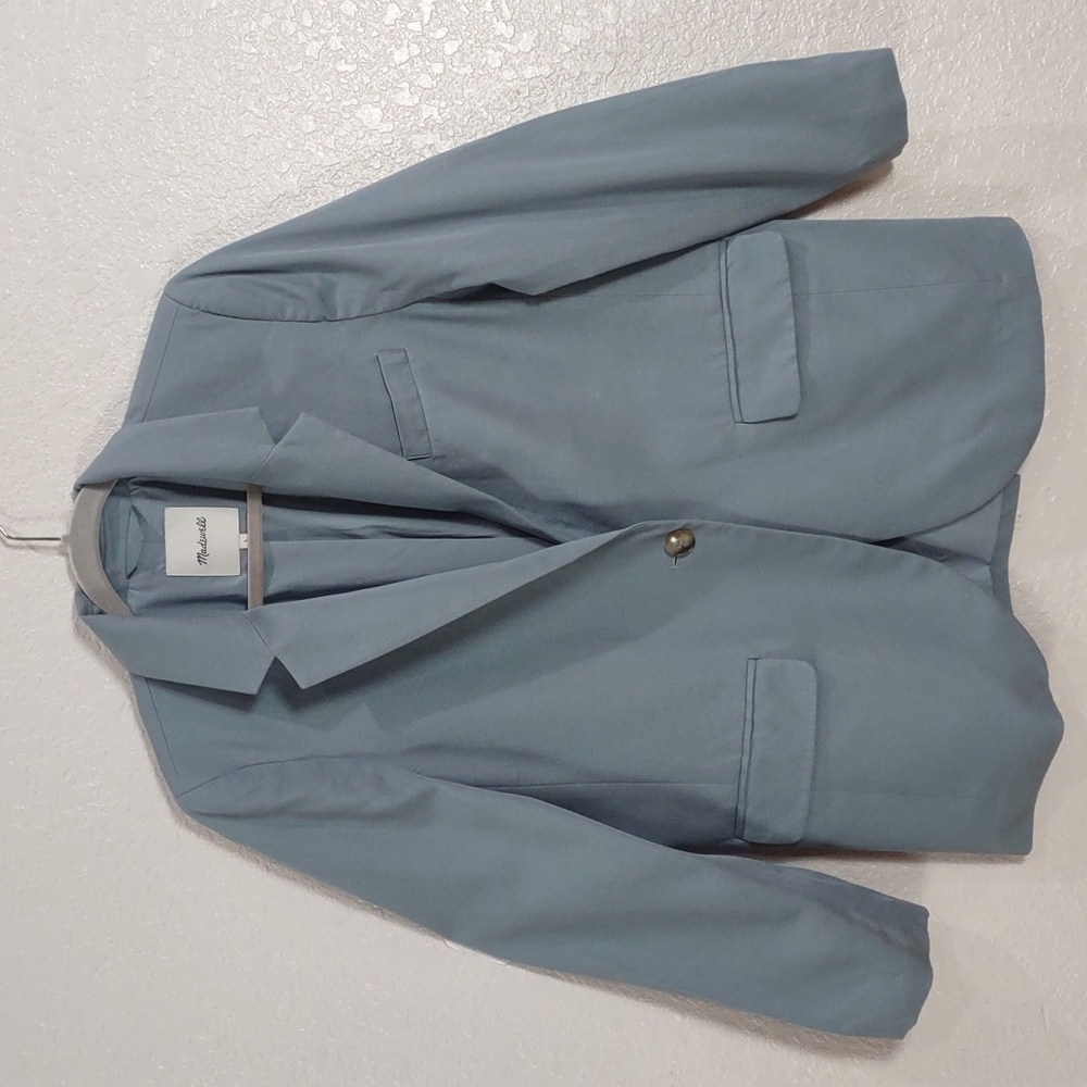 Madewell Light Blue Jacket, Size L - Picture 1 of 17